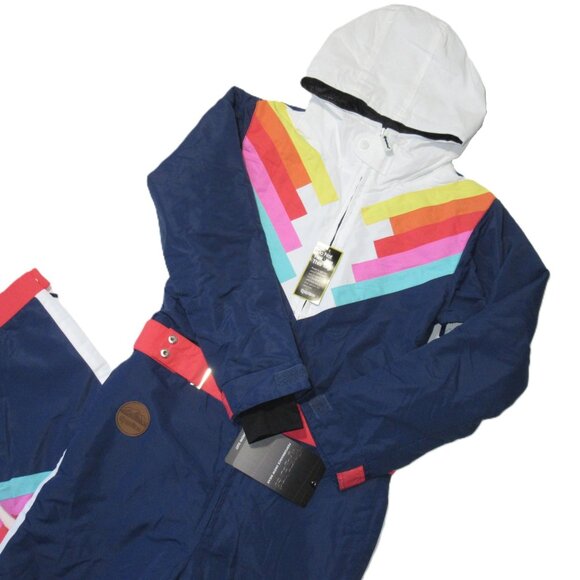 Tipsy Elves Multicolor Chevron Jumpsuit - Picture 9 of 14